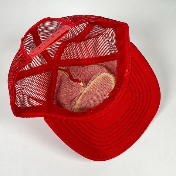Vintage Siecor Snapback Mesh Trucker Hat Cap Logo Patch Made in USA No Foam - Picture 5 of 7